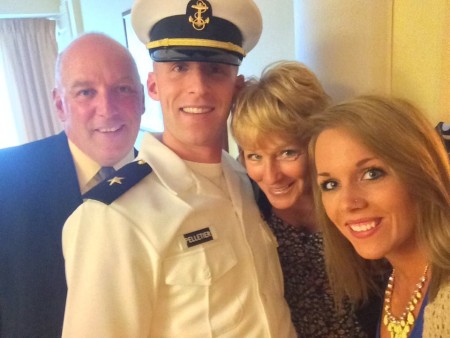 Derek Pelletier and family. From left: Tom Pelletier, Derek Pelletier, Carol Pelletier, and Jamie Pelletier. (Contributed photo)