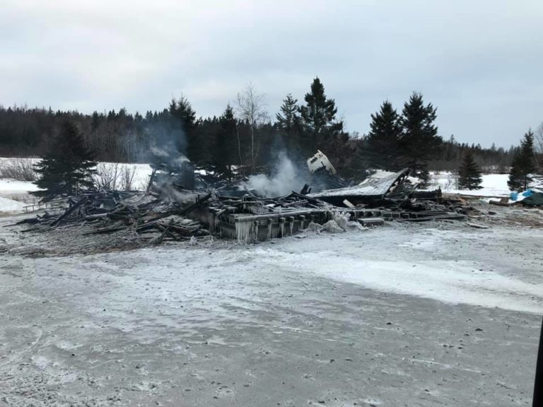 Fire destroys Van Buren home; resident treated for smoke inhalation