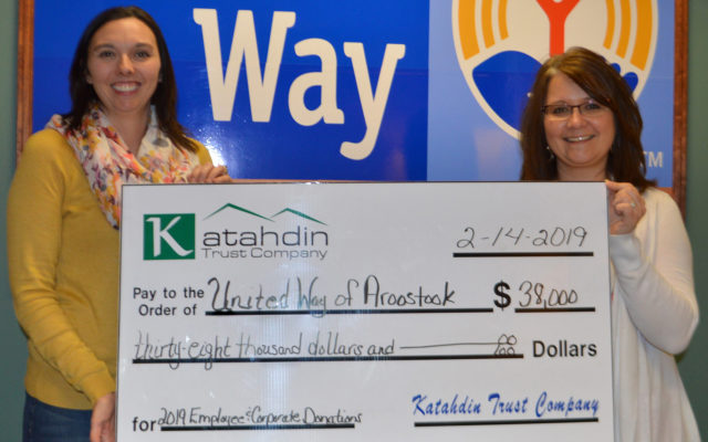 Bank Employees Donate 38 000 To United Way Fiddlehead Focus