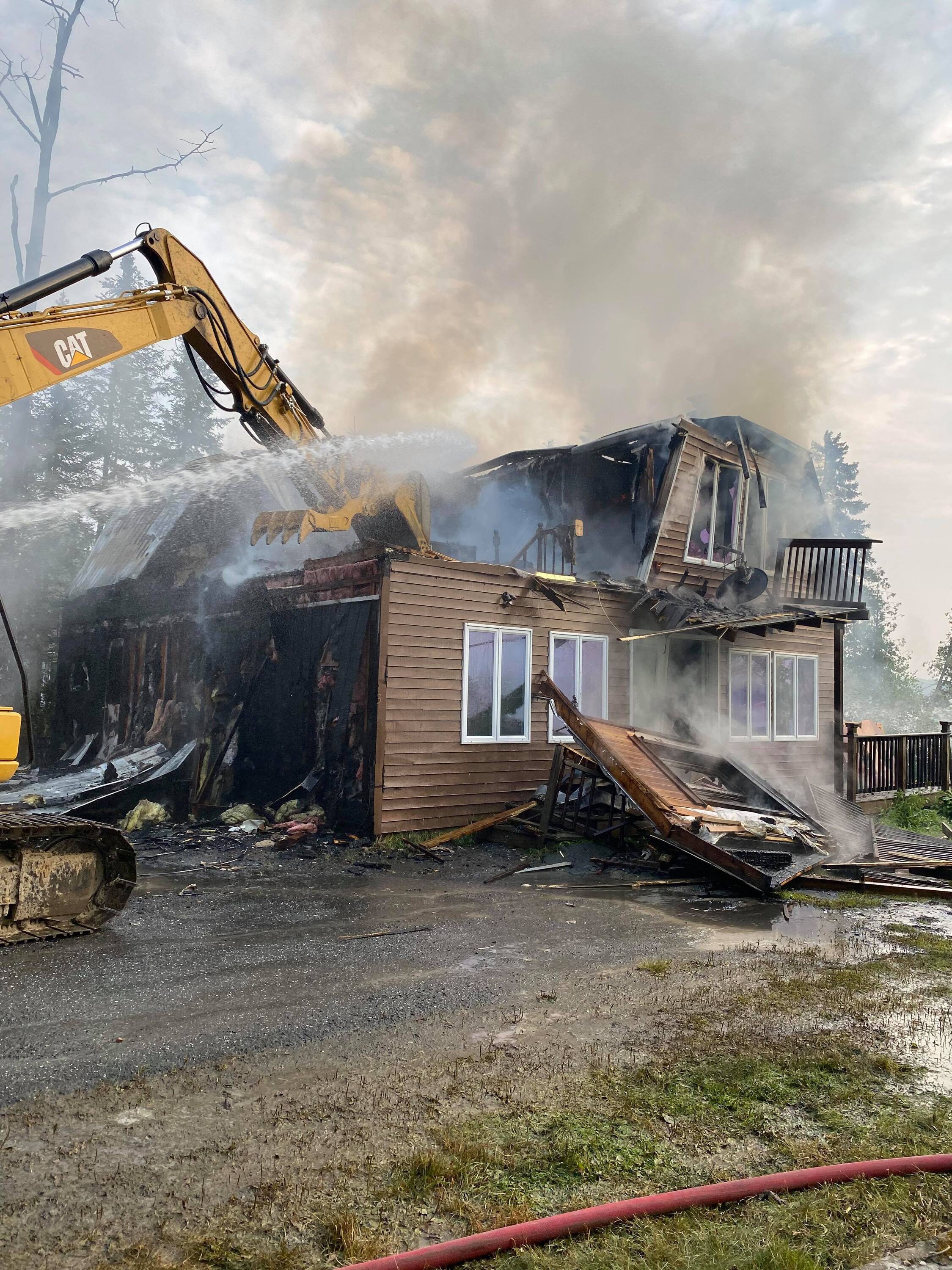 Fire destroys Cross Lake home - Fiddlehead Focus